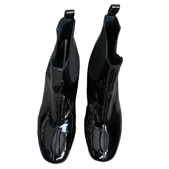 Office 39 Love Bug Block Heel Chelsea Boots Black - Picture 7 of 9